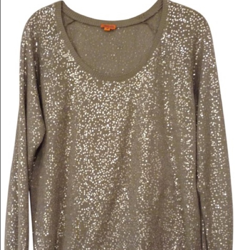 Chan Luu sequined sweater
